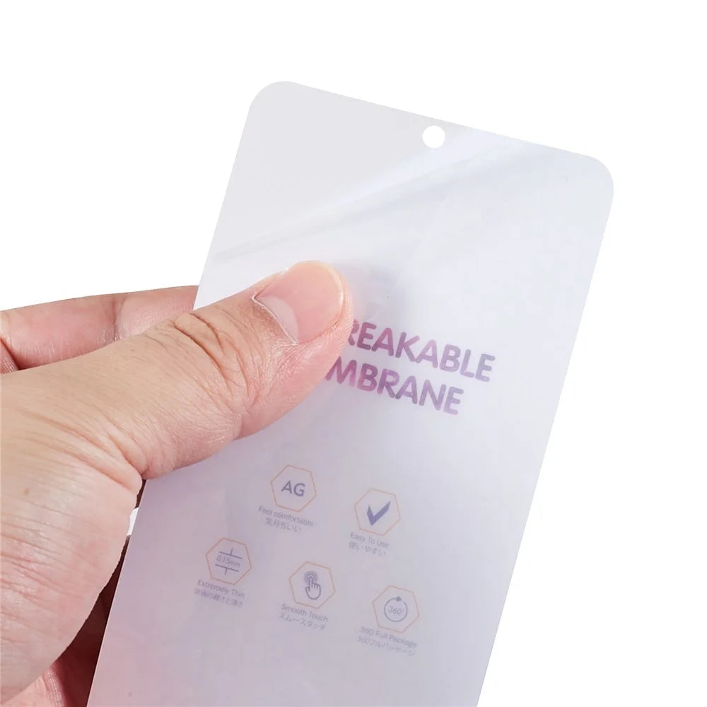 For Samsung Galaxy Z Flip5 5G Clear PET Film Soft Front and Back Screen Protector - 6