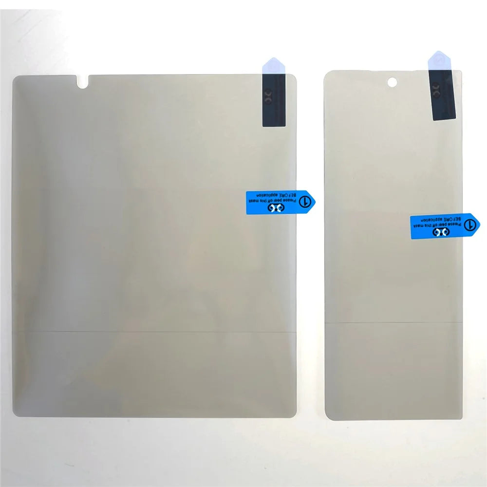For Samsung Galaxy Z Fold5 5G Matte Anti-Spy Film Anti-scratch Front and Back PET Protector - 4