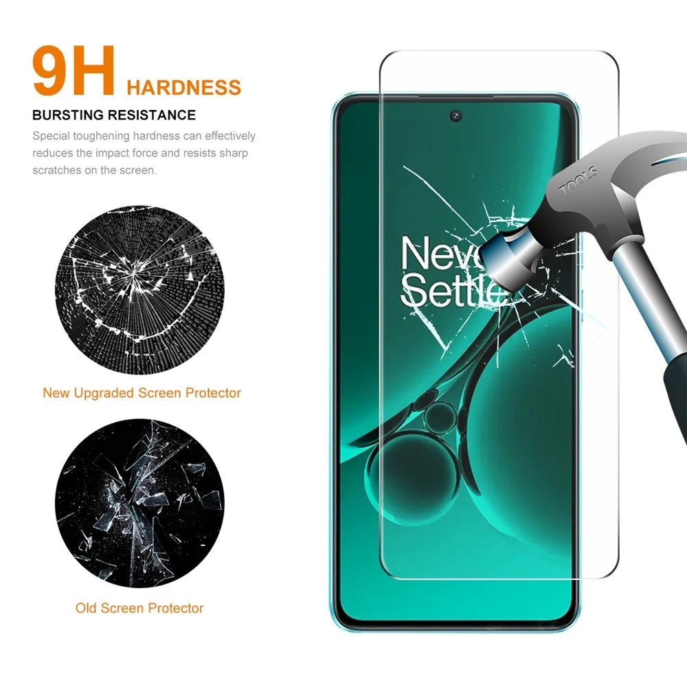 ENKAY HAT PRINCE for OnePlus Nord CE3 5G High Aluminium-silicon Glass Film 0.26mm 9H 2.5D Screen Protector - 4