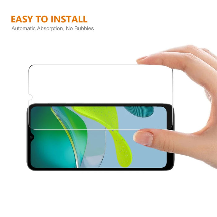 ENKAY HAT PRINCE 5Pcs for Motorola Moto E13 4G 0.26mm Screen Protector 9H 2.5D High Aluminium-silicon Glass Film - 3