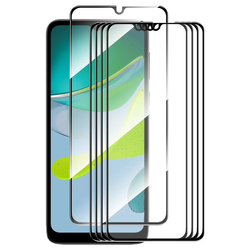 ENKAY HAT PRINCE 5Pcs for Motorola Moto E13 4G Full Screen Protector 0.26mm 9H 2.5D High Aluminium-silicon Glass Film - 1