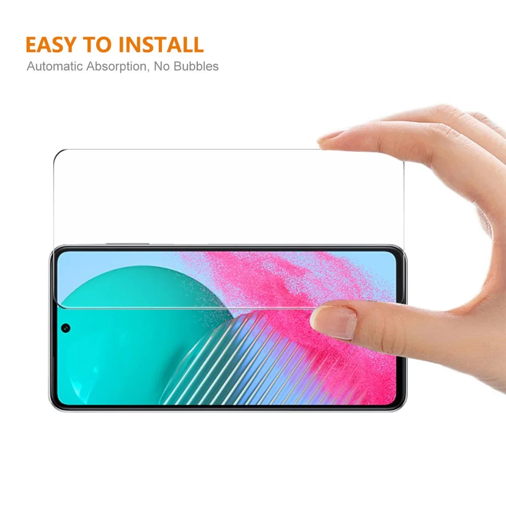 ENKAY HAT PRINCE 2Pcs for Samsung Galaxy M54 5G / F54 5G Phone Screen Protector High Aluminium-silicon Glass 0.26mm 9H 2.5D Film - 3