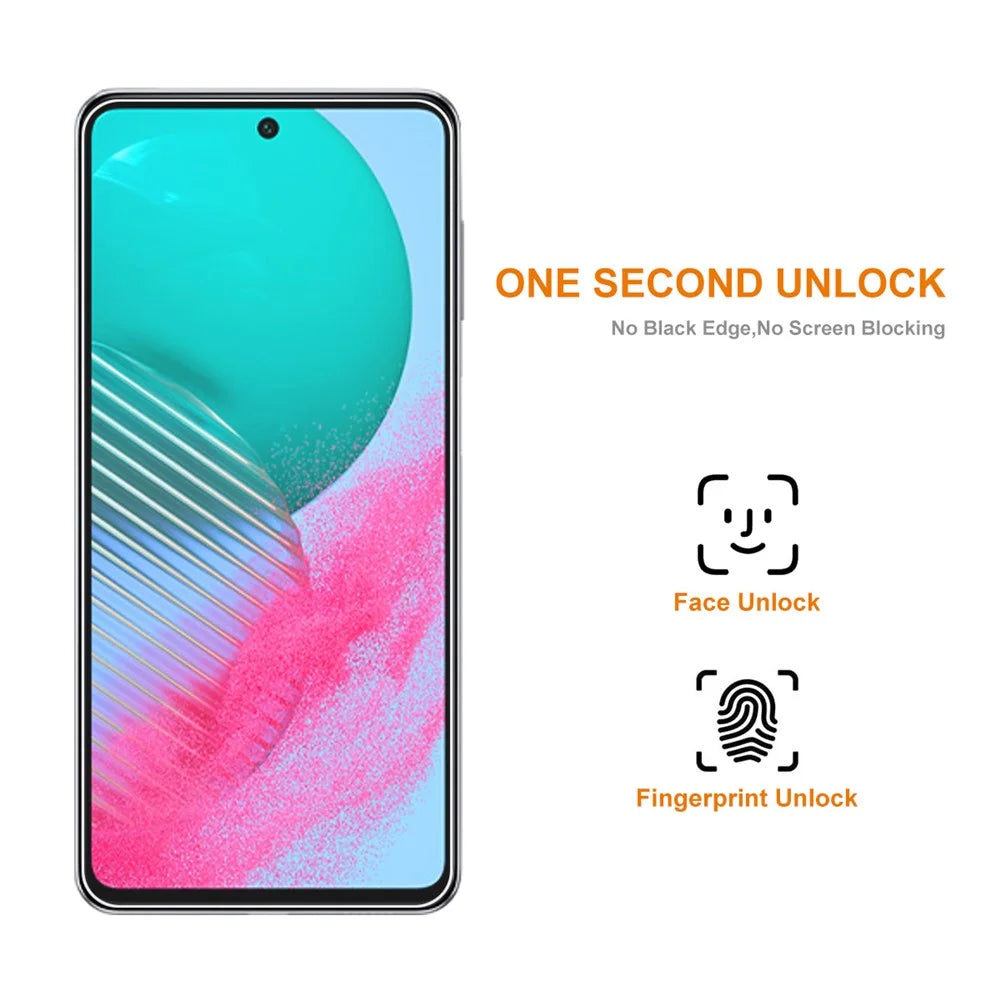ENKAY HAT PRINCE Screen Protector for Samsung Galaxy M54 5G / F54 5G 0.26mm 9H 2.5D Full Glue High Aluminium-silicon Glass Film - 2
