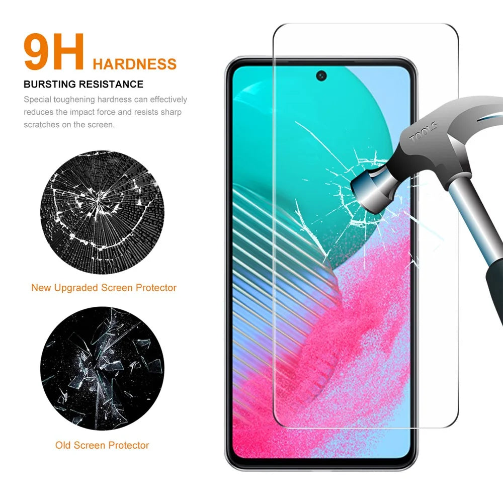 ENKAY HAT PRINCE Screen Protector for Samsung Galaxy M54 5G / F54 5G 0.26mm 9H 2.5D Full Glue High Aluminium-silicon Glass Film - 4