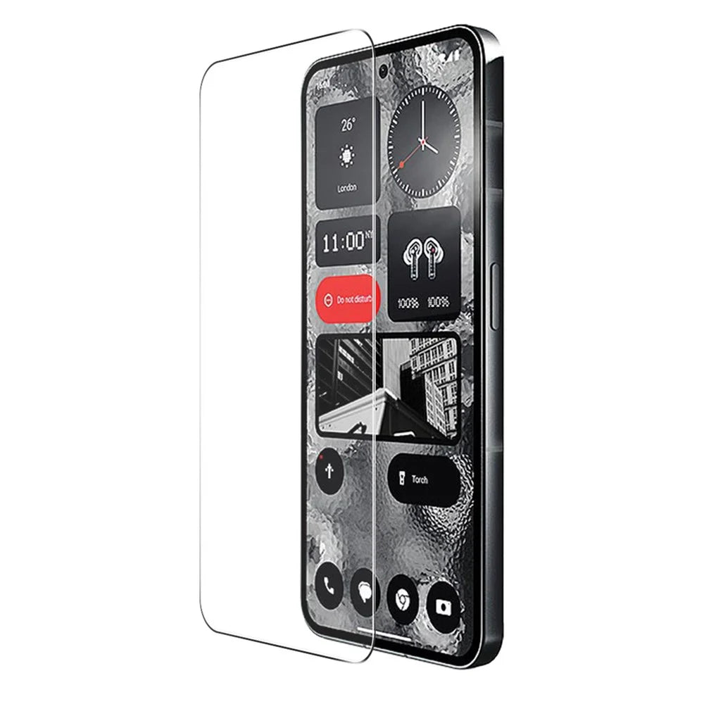 ENKAY HAT PRINCE for Nothing Phone (2) High Aluminium-silicon Glass Screen Protector 0.26mm 9H 2.5D Film - 1