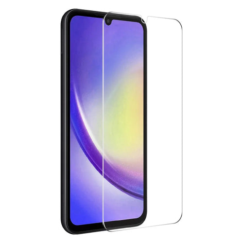ENKAY HAT PRINCE 0.26mm 9H 2.5D Screen Protector for Samsung Galaxy A24 4G (162.1 x 77.6 x 8.3mm) Full Glue High Aluminium-silicon Glass Film - 1