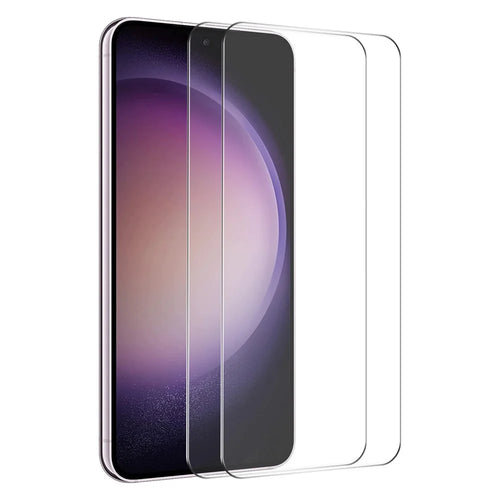 ENKAY HAT PRINCE 2Pcs for Samsung Galaxy S23 FE High Aluminium-silicon Glass Anti-scratch Film 2.5D Arc Edge Screen Protector - 1