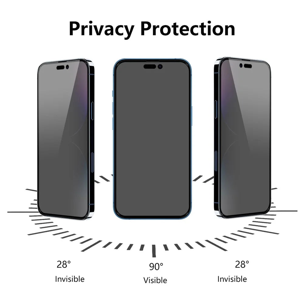 ENKAY HAT PRINCE For iPhone 15 Plus Privacy Screen Protector 28-degree Anti-peep Tempered Glass Film - 2