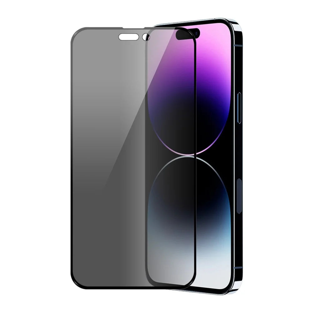 ENKAY HAT PRINCE For iPhone 15 Phone Anti-glare Screen Protector Tempered Glass 28-degree Anti-peep Privacy Film - 1