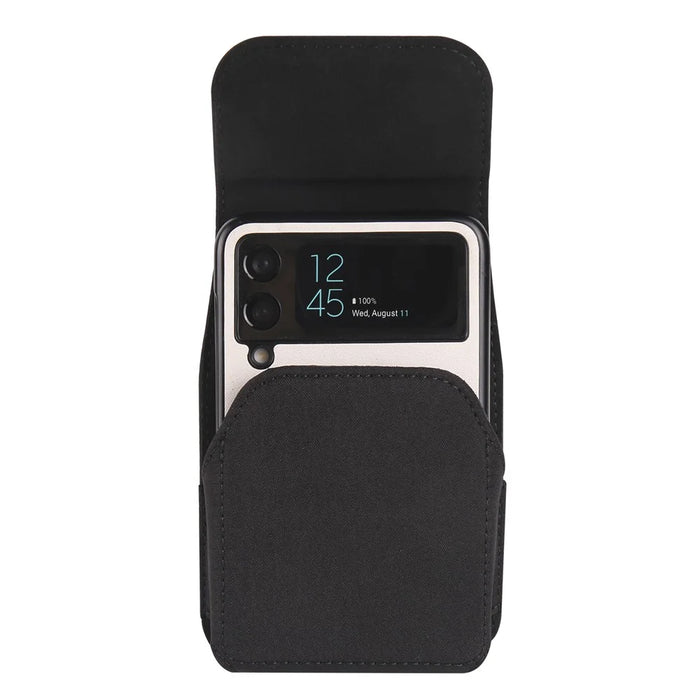 Phone Belt Bag for Universal Folding Cell Phones Anti-Scratch Waterproof Nylon Waist Pouch - 7