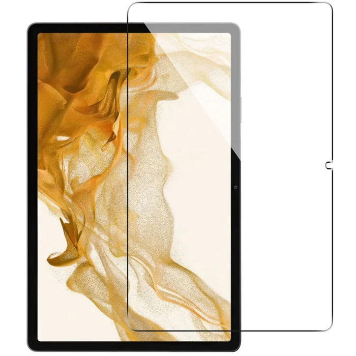 For Samsung Galaxy Tab S10 FE / S9 FE / S7 / S8 / S9 Arc Edge Tablet Screen Protector Tempered Glass HD Anti-Scratch Screen Film - 1