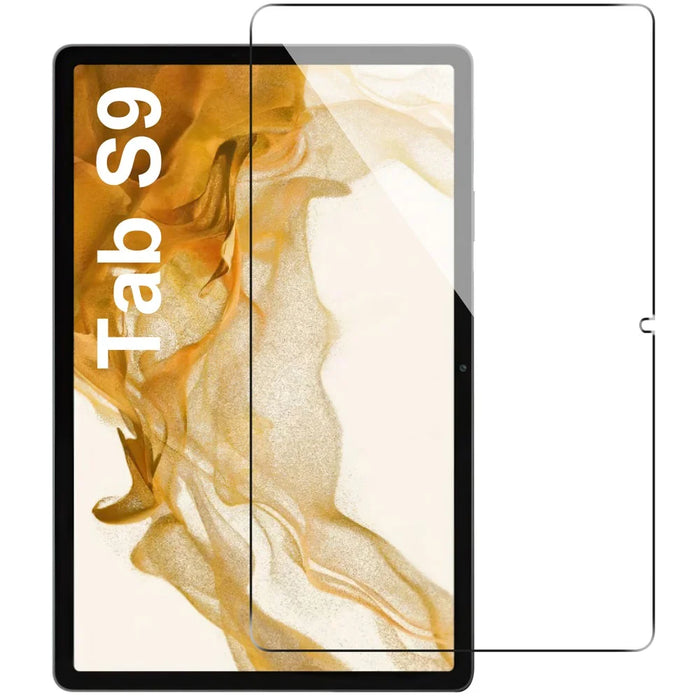 For Samsung Galaxy Tab S10 FE / S9 FE / S7 / S8 / S9 Arc Edge Tablet Screen Protector Tempered Glass HD Anti-Scratch Screen Film - 2