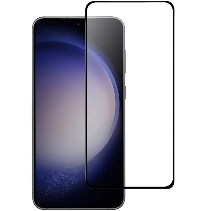 For Samsung Galaxy S23 FE AGC Tempered Glass with Black Edge Full Glue Full Coverage Screen Protector - 1