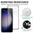 For Samsung Galaxy S23 FE AGC Tempered Glass with Black Edge Full Glue Full Coverage Screen Protector - 4
