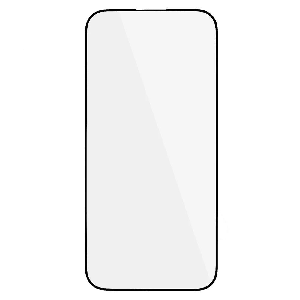 For iPhone 15 Anti-static Tempered Glass Film Full Glue Full Cover Shatterproof Screen Protector - 2