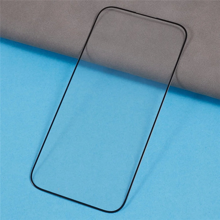 For iPhone 15 Pro Anti-static Screen Protector High Definition Full Cover Full Glue Tempered Glass Film - 4
