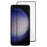 For Samsung Galaxy S23 FE Phone Full Screen Protector Electroplated Silk Printing Full Glue Tempered Glass Film - 1