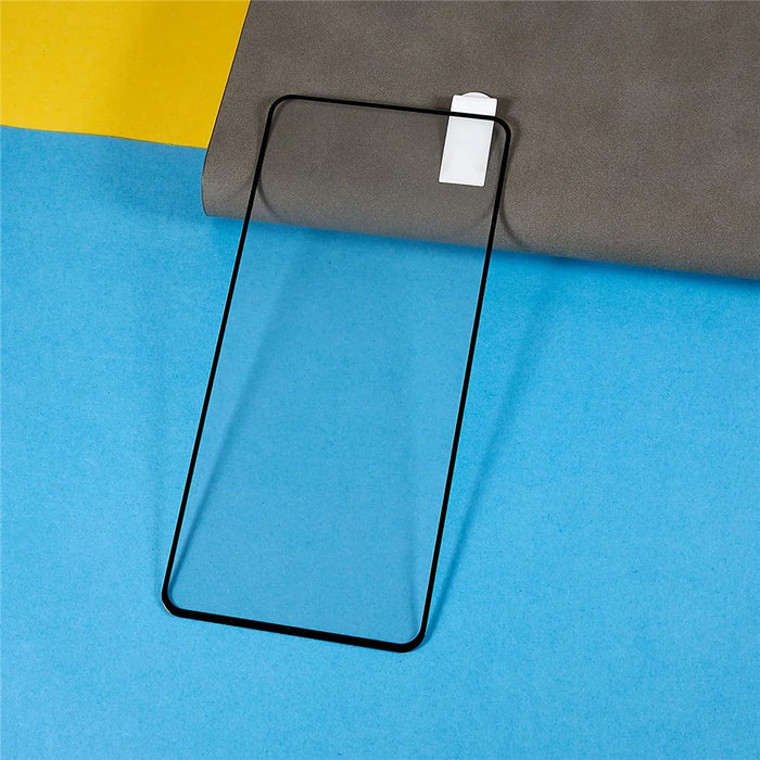 For Samsung Galaxy S23 FE Phone Full Screen Protector Electroplated Silk Printing Full Glue Tempered Glass Film - 3