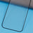 For iPhone 15 Plus Tempered Glass Screen Protector Electroplated Silk Printing Full Cover Full Glue Film - 5