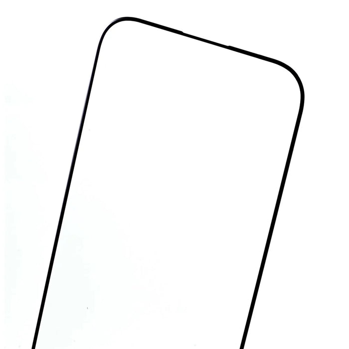 For iPhone 15 Plus Tempered Glass Screen Protector Electroplated Silk Printing Full Cover Full Glue Film - 7