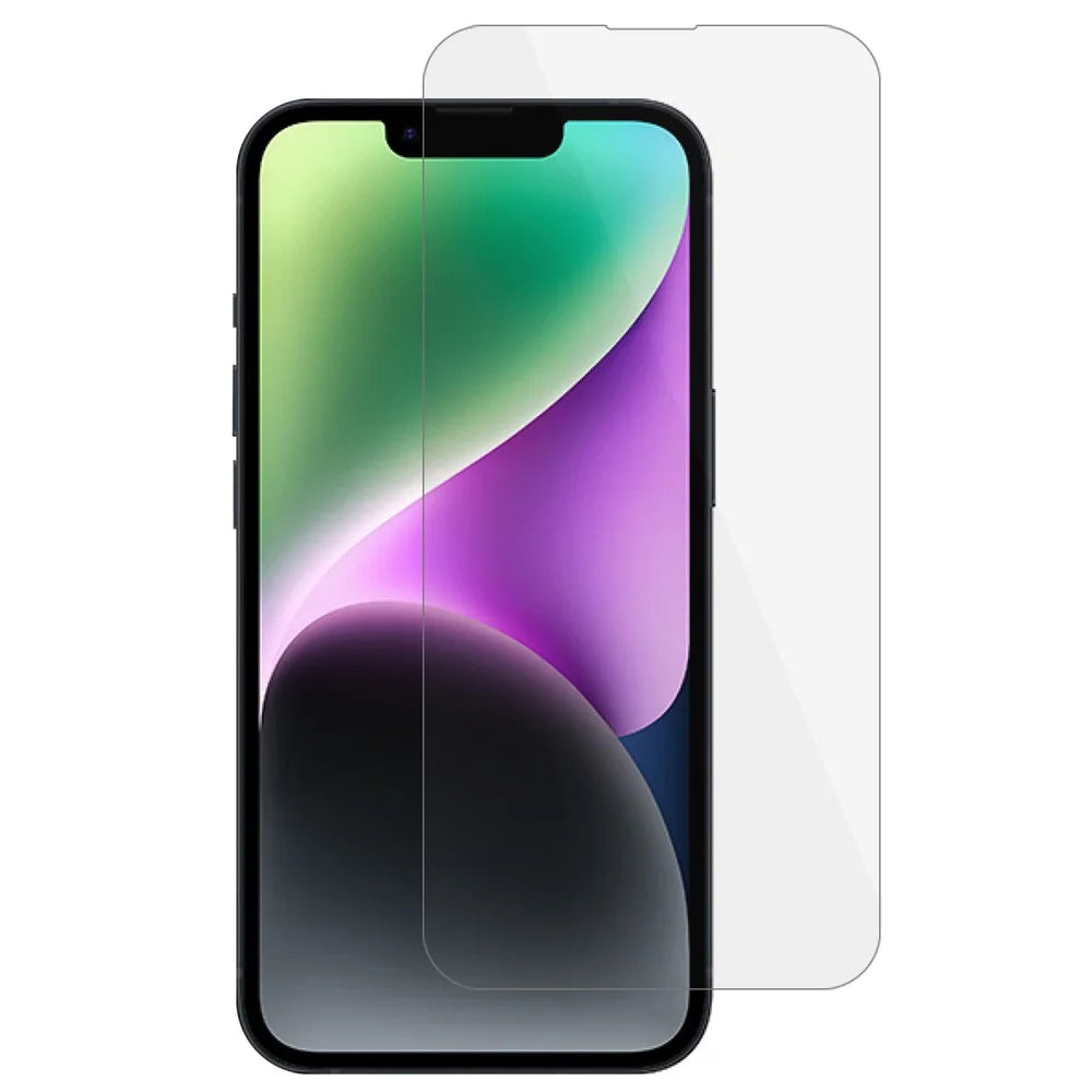 For iPhone 15 Phone Screen Protector 0.25 Arc Edge Anti-Scratch High Aluminum-silicon Glass Film - 1