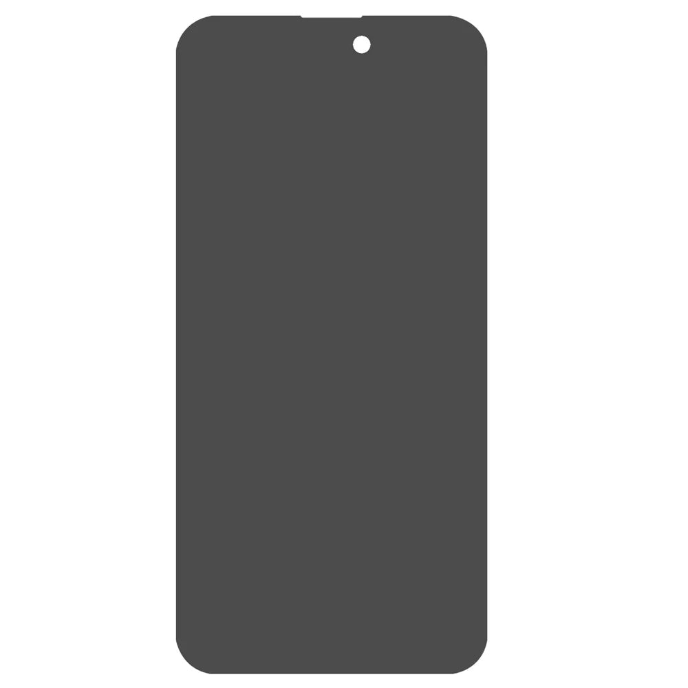 For iPhone 15 Privacy Screen Protector 180-Degree Anti-Spy Tempered Glass Full Coverage Film - 2
