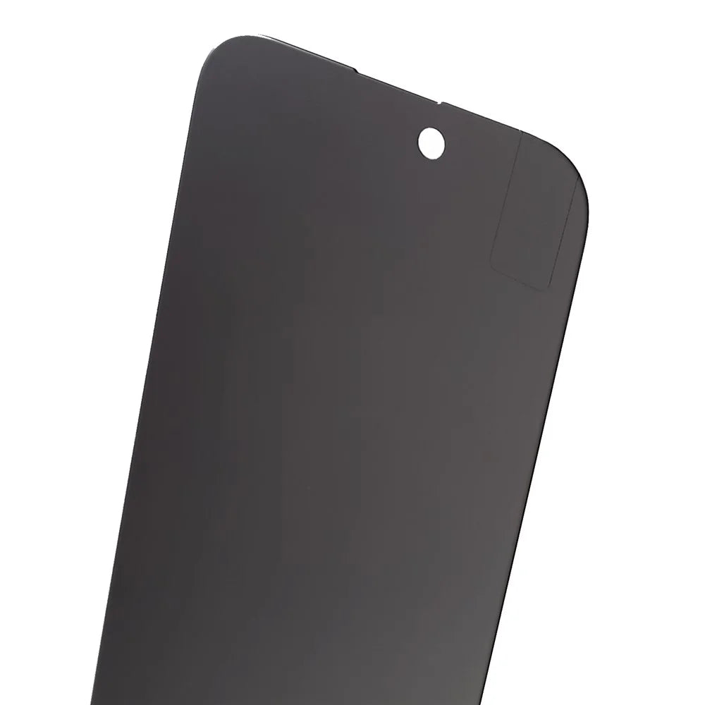 For iPhone 15 Privacy Screen Protector 180-Degree Anti-Spy Tempered Glass Full Coverage Film - 7