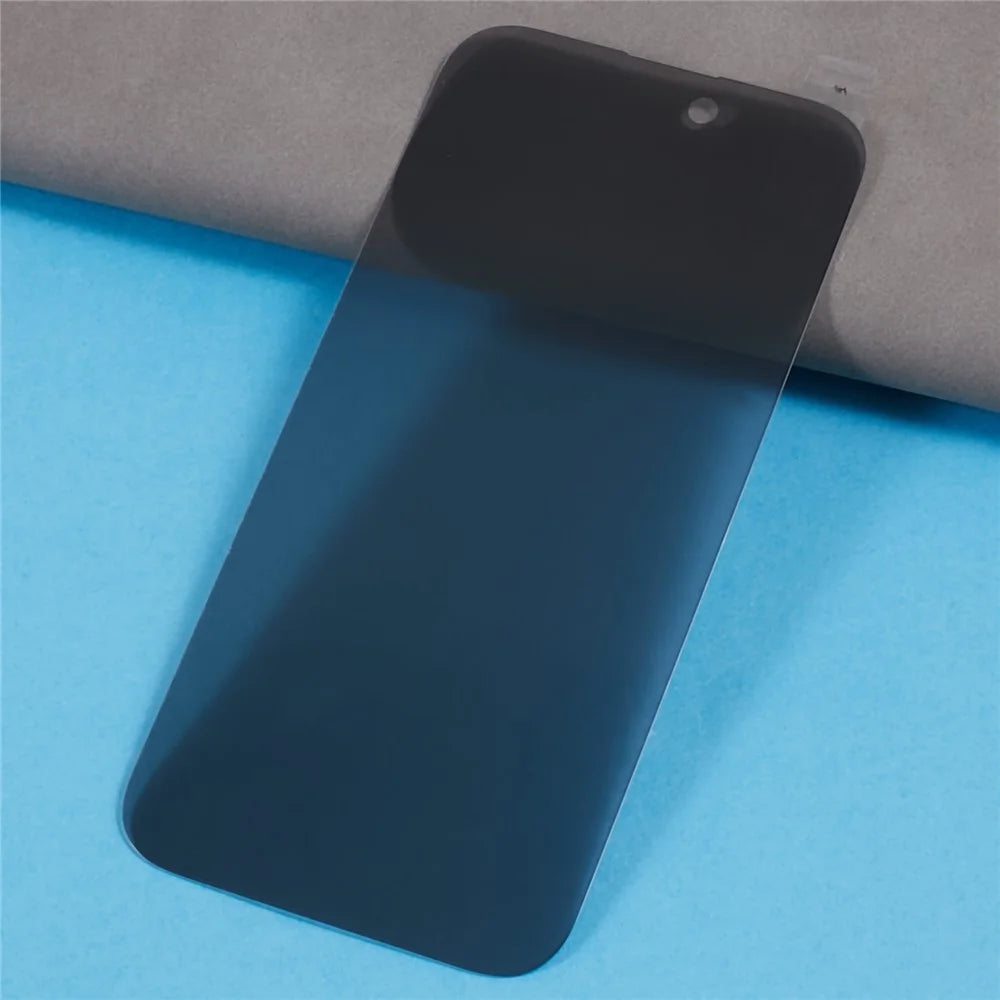 For iPhone 15 Plus Privacy Screen Protector 180-Degree Anti-Spy Tempered Glass Full Coverage Film - 3
