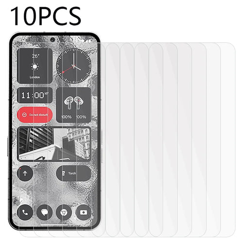 10PCS Screen Protector for Nothing Phone (2) , Anti-Explosion Tempered Glass HD Clear Phone Screen Film - 1