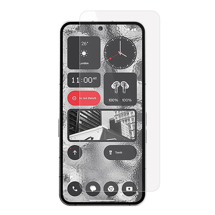 AMORUS For Nothing Phone (2) Anti-explosion Screen Protector 2.5D Arc Edge High Aluminum-silicon Glass Film - 1