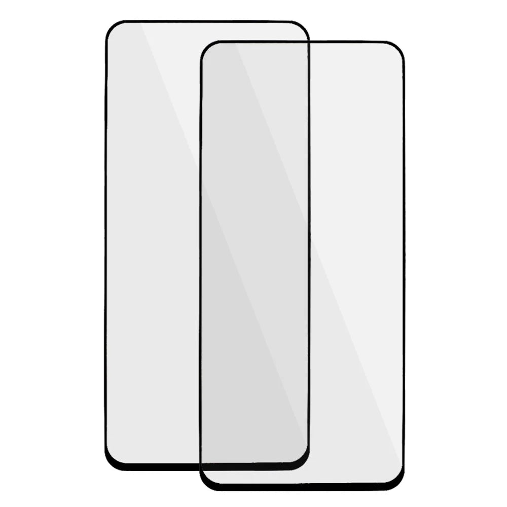 2Pcs Full Screen Protector for Nothing Phone (2) , Black Edge Silk Printing Tempered Glass Screen Film (Full Glue) - 2