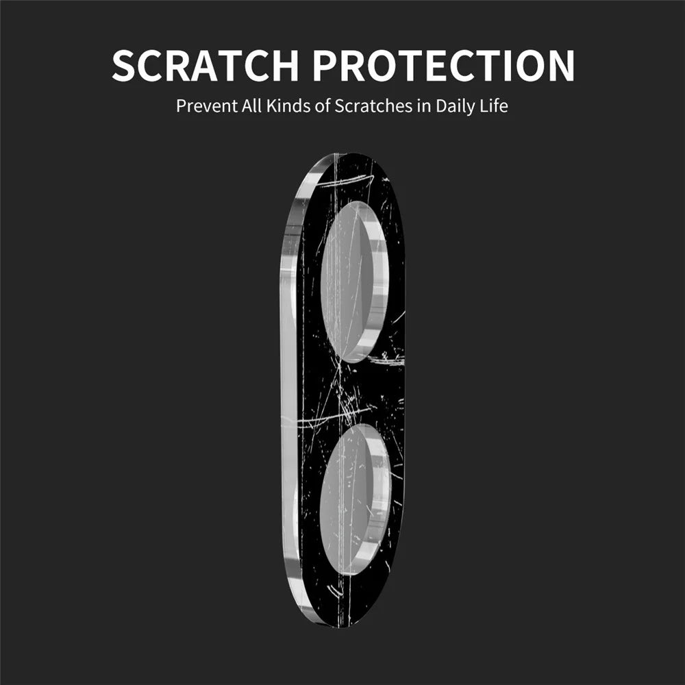 ENKAY HAT PRINCE 2Pcs Camera Lens Protector for Samsung Galaxy Z Flip5 5G , Integrated Tempered Glass Lens Film - Black - 5