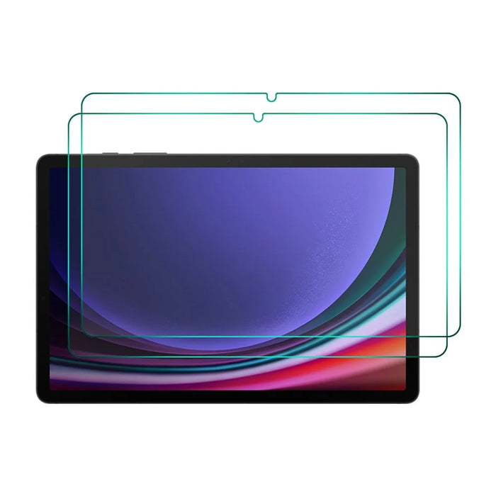 ENKAY HAT PRINCE 2Pcs 0.33mm Clear Film for Samsung Galaxy Tab S10+ / S9 FE+ / S9+ / S8+ / S7 FE , High Aluminium-Silicon Glass 9H 2.5D Screen Protector - 1