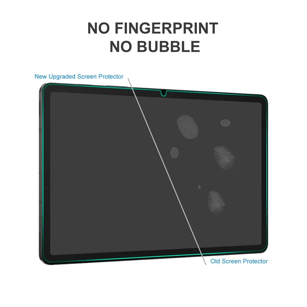 ENKAY HAT PRINCE 2Pcs For Samsung Galaxy Tab S7 / S8 / S9 / S10 FE / S9 FE 0.33mm Screen Protector 9H 2.5D High Aluminium-Silicon Glass Tablet Film - 2