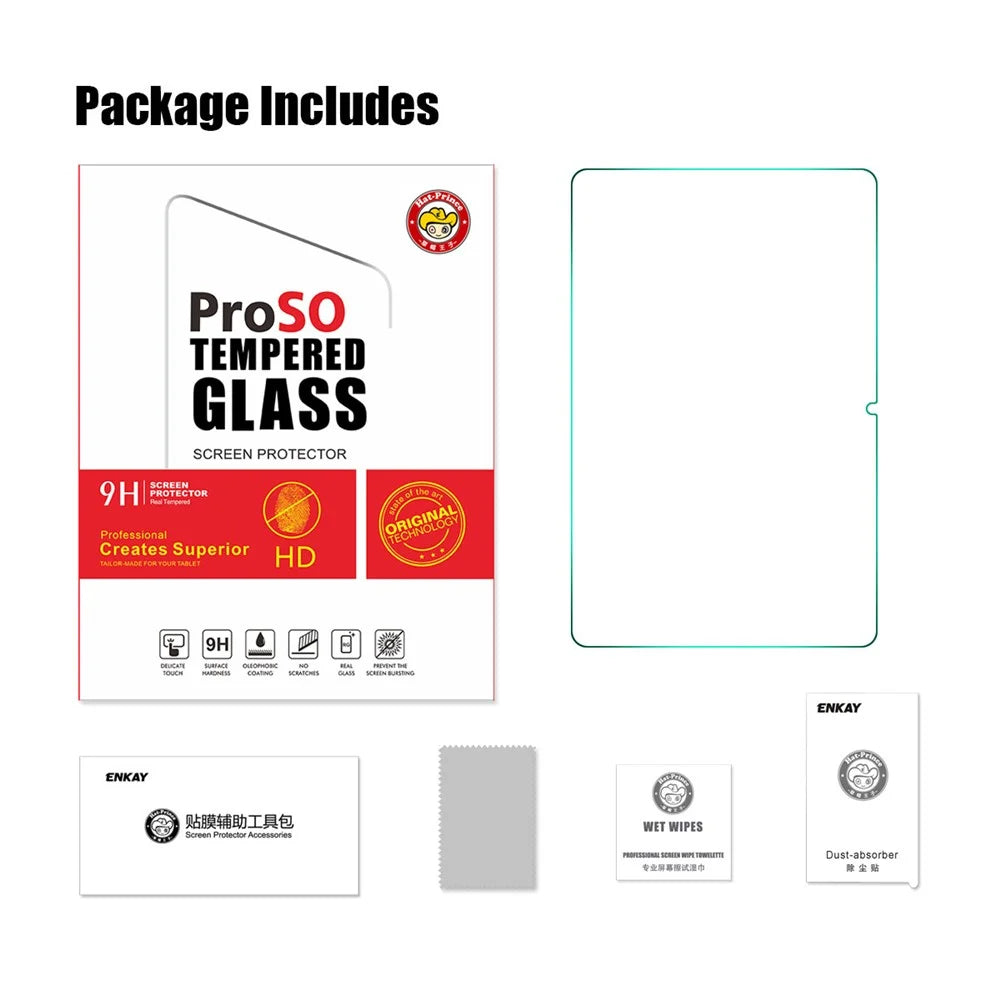 ENKAY HAT PRINCE For Huawei MatePad Air 11.5 inch (2023) Tablet Screen Protector 0.33mm 9H 2.5D High Aluminium-silicon Glass Film - 6