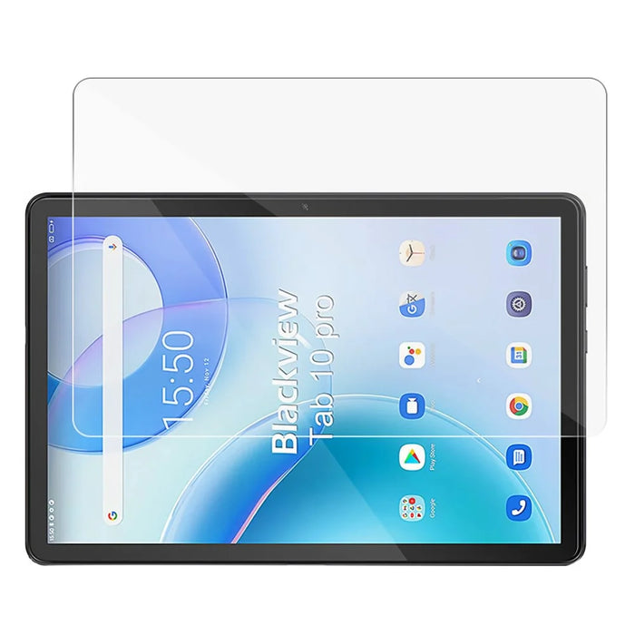 For Blackview Tab 10 Pro Tablet Tempered Glass Film HD Clear 0.3mm Arc Edge Anti-Scratch Screen Protector - 1