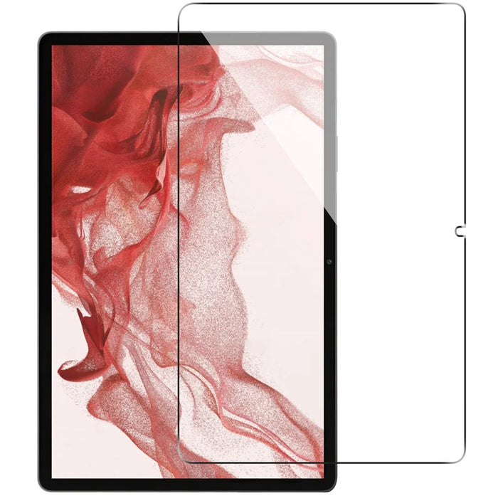 For Samsung Galaxy Tab S10+ / S9+ / Tab S8+ / Tab S7 FE Arc Edge Tempered Glass Screen Film Tablet Screen Protector - 2