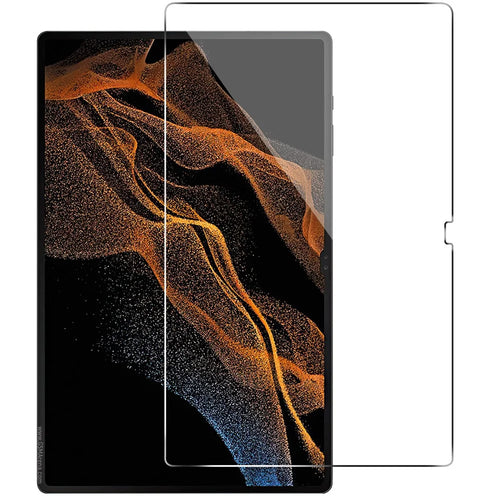 For Samsung Galaxy Tab S11 Ultra / S10 Ultra / S9 Ultra / Tab S8 Ultra Tablet Screen Protector Arc Edge Dustproof Tempered Glass Screen Film - 1