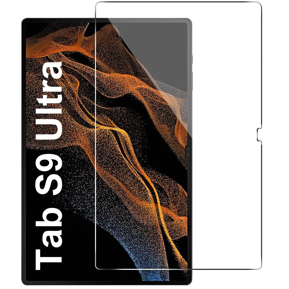 For Samsung Galaxy Tab S11 Ultra / S10 Ultra / S9 Ultra / Tab S8 Ultra Tablet Screen Protector Arc Edge Dustproof Tempered Glass Screen Film - 2