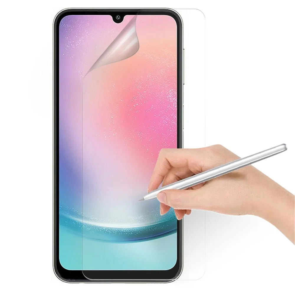 For Samsung Galaxy A25 5G (Global) (161.0 x 76.5 x 8.3mm) Paper-like Screen Protector Sensitive Touch Ultra Clear Soft PET Screen Film - 1