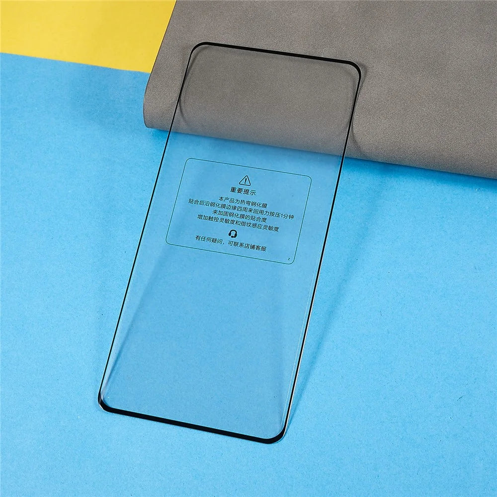 For vivo V29 Lite 5G Tempered Glass Screen Protector 3D Curved Side Glue HD Clear Phone Screen Film - 3