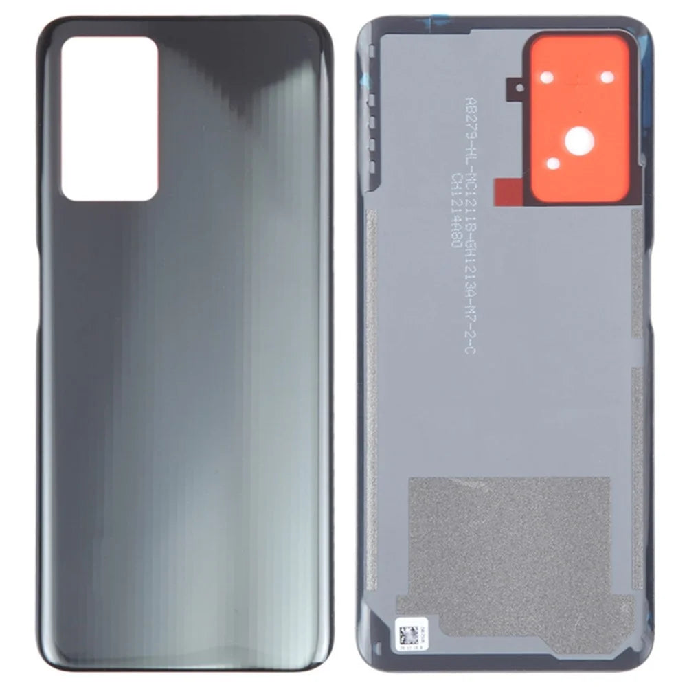 For Realme 9i 4G Back Battery Housing Cover Phone Replacement Part - Black - 1