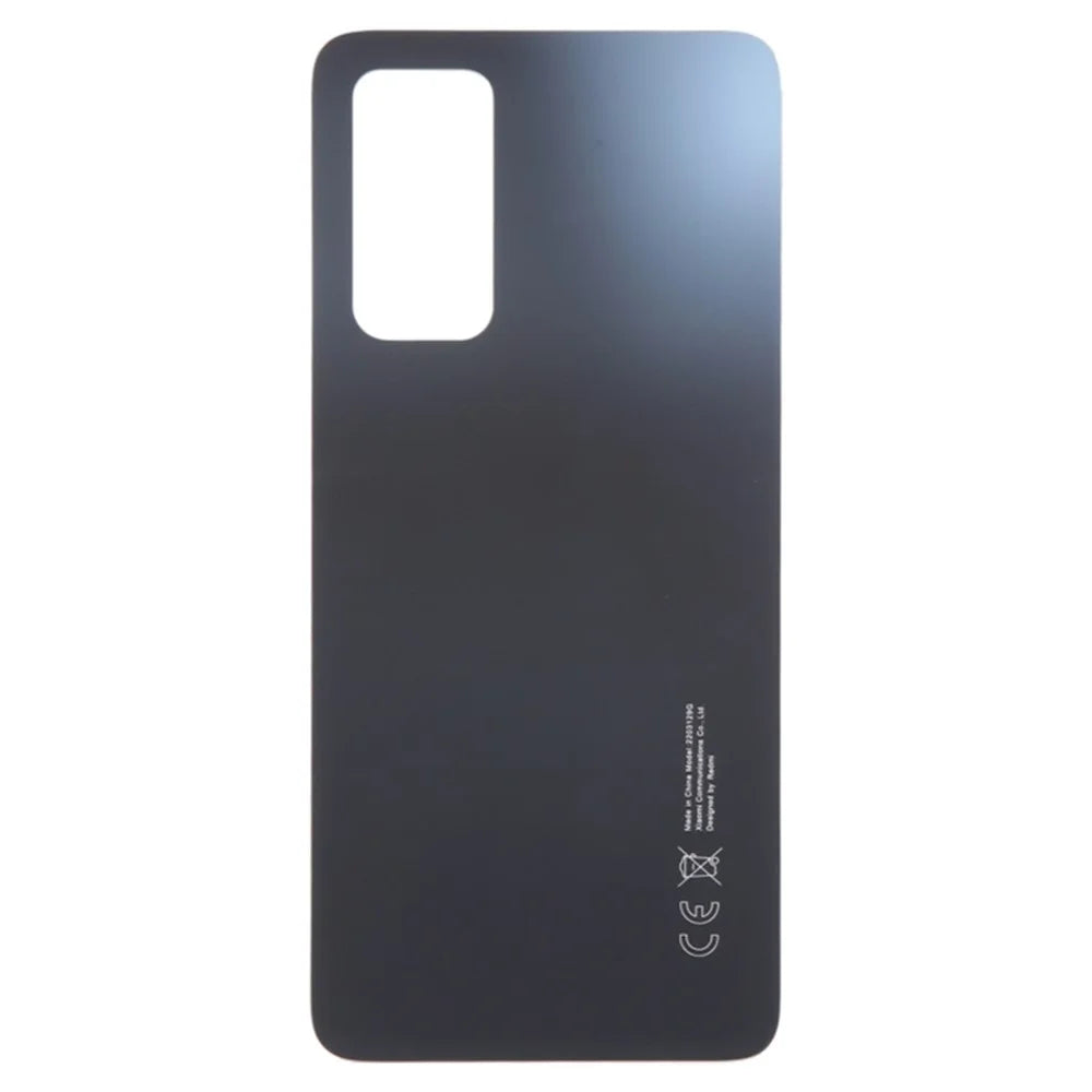 For Xiaomi 12 Lite 5G Back Battery Housing Cover Mobile Phone Replacement Part - Black - 1