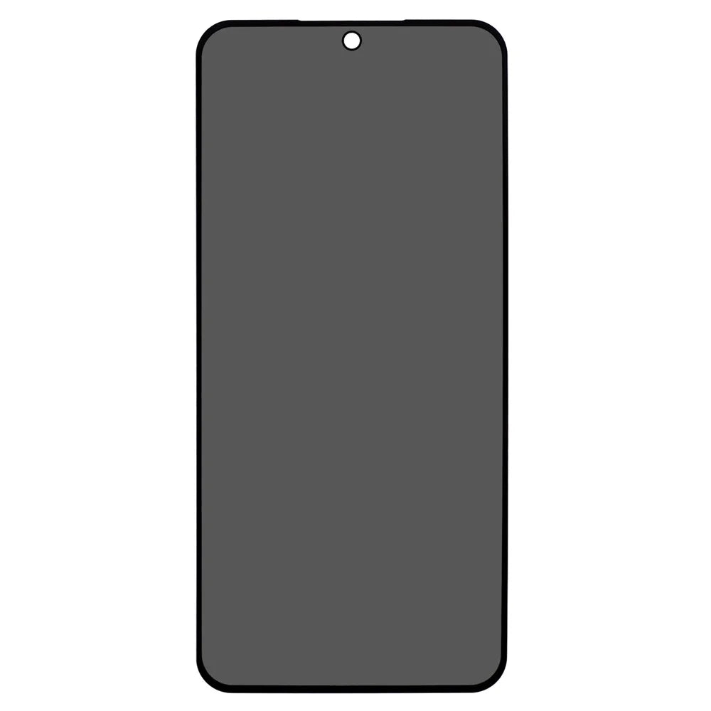 For Samsung Galaxy S23 FE Anti-Peep Screen Protector Full Cover Silk Printing Black Edge Tempered Glass Film - 2