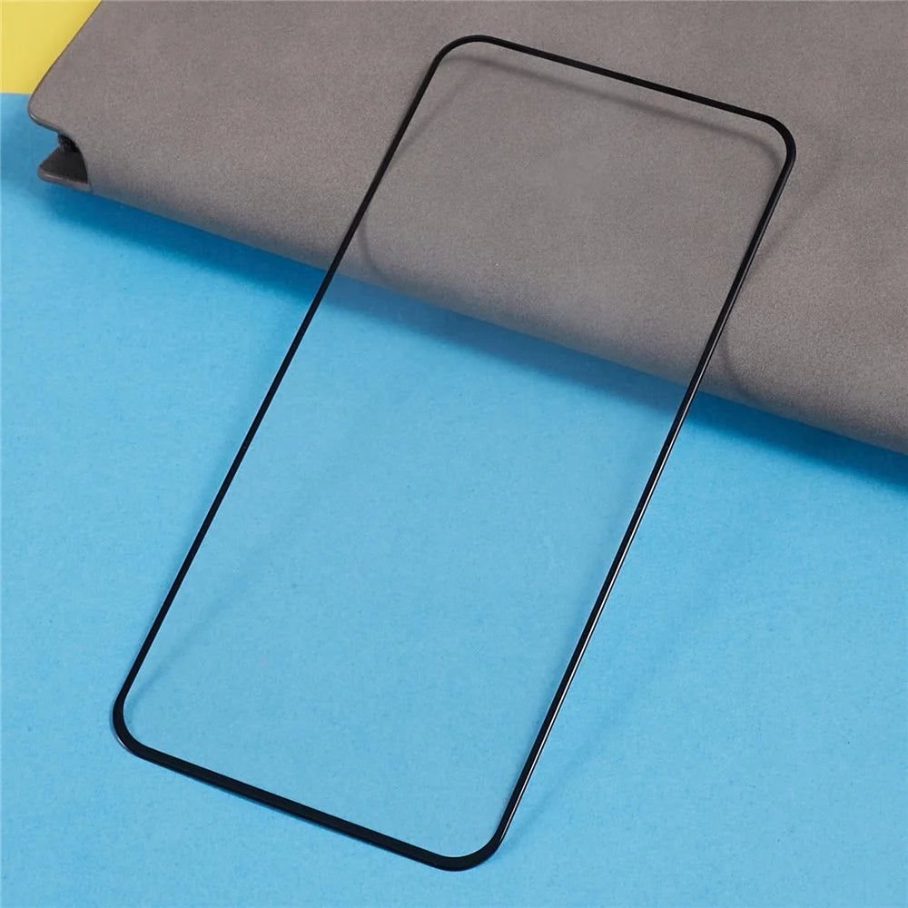 For Samsung Galaxy S23 FE Full Cover Screen Protector Black Edge Silk Printing Dispensing Glue Tempered Glass Film - 4