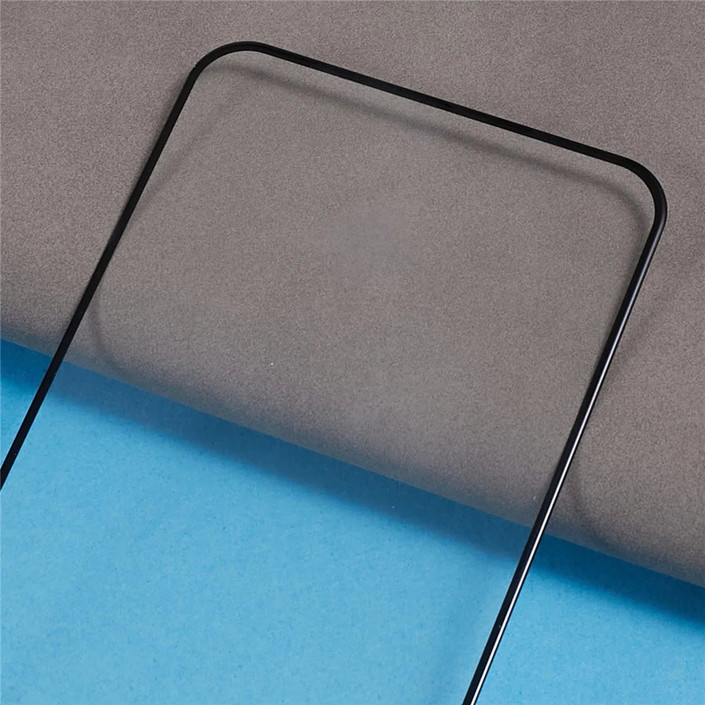 For Samsung Galaxy S23 FE Full Cover Screen Protector Black Edge Silk Printing Dispensing Glue Tempered Glass Film - 5
