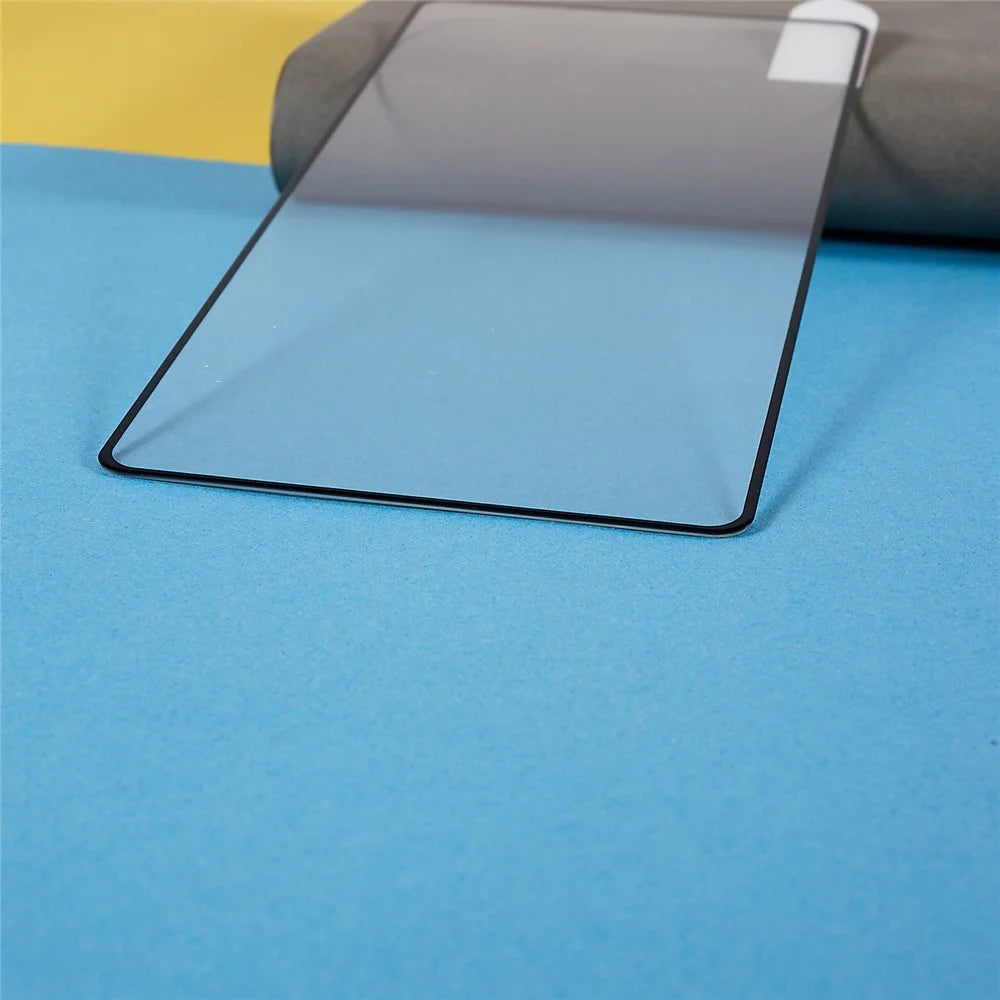 For Google Pixel 8 Silk Printing Black Edge Screen Protector Full Cover Full Glue HD Tempered Glass Film - 6