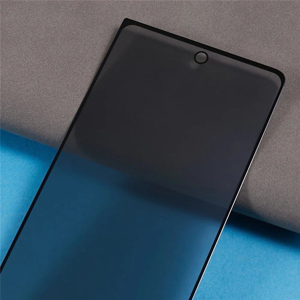 For Samsung Galaxy Z Fold5 5G Black Edge Screen Protector 180-Degree Anti-Spy Silk Printing Tempered Glass Film - 5