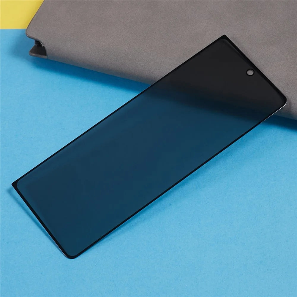For Samsung Galaxy Z Fold5 5G Black Edge Screen Protector 180-Degree Anti-Spy Silk Printing Tempered Glass Film - 7