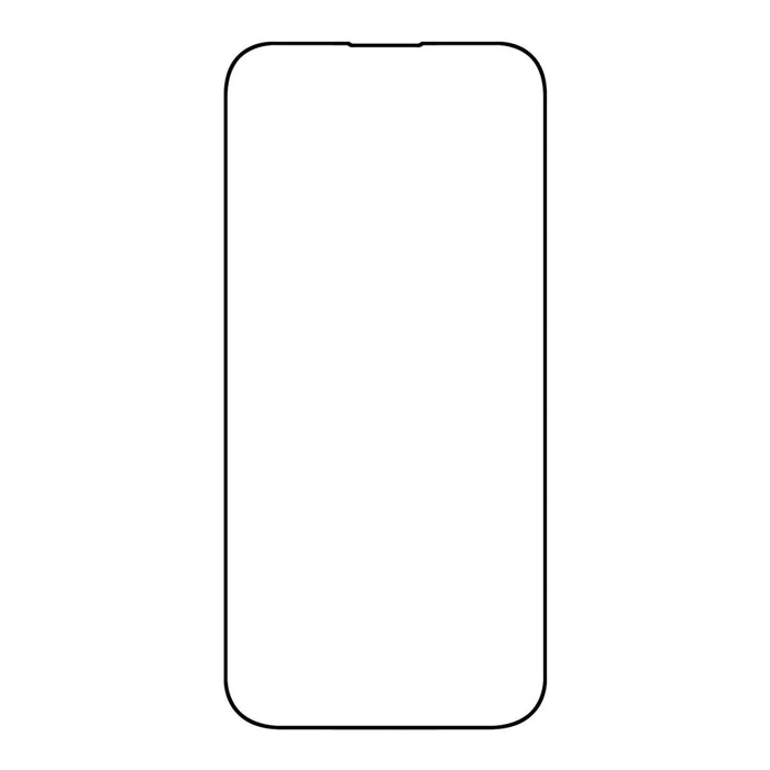 Full Screen Protector for iPhone 15 Plus , Anti-static Full Glue High Aluminium-silicon Glass Silk Printing Film - 2